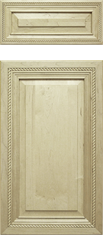 202 Style: Mitered Profile: MR-2 w/Rope Molding Panel: 2 Outside Edge: OS-2 Wood: Maple