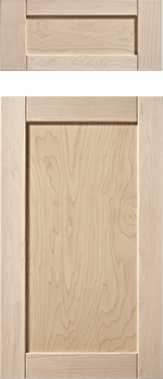 305 Style: Shaker Profile: C- V-Groove Panel: 4 Outside Edge: OS-11 Wood: Maple