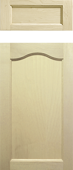 405 Style: Cathedral Profile: B Panel: 4 Outside Edge: OS-2 Wood: Maple